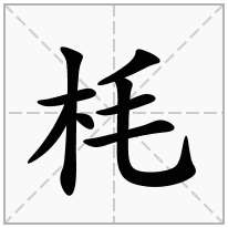 枆念什么字