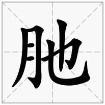 肔念什么字