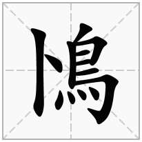 鳪念什么字