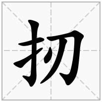 扨念什么字