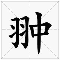 翀念什么字