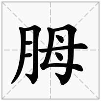 胟念什么字