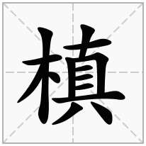 槙念什么字