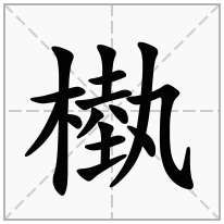 槸念什么字