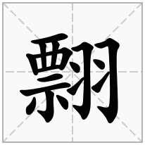 翲念什么字