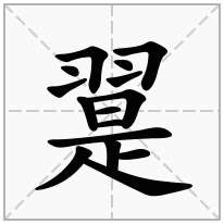 翨念什么字