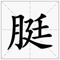 脡念什么字