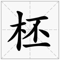 柸念什么字